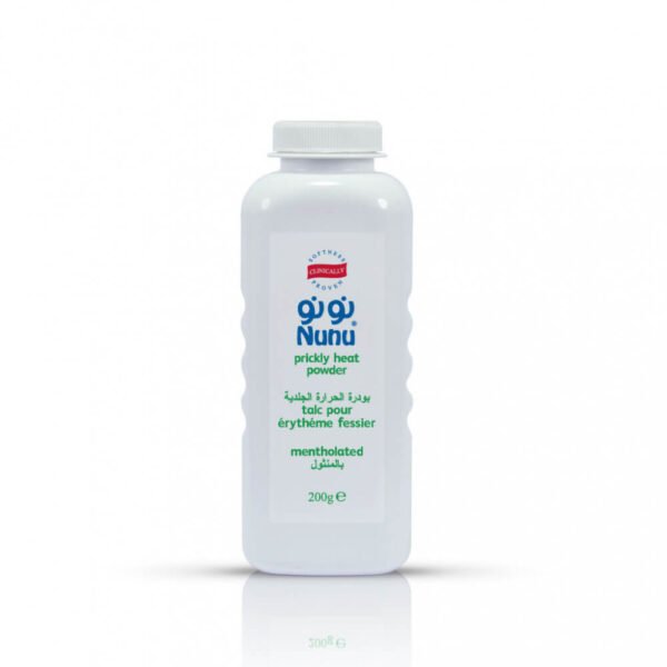 نونو بودرة اطفال ابيض حرارية 100 جم