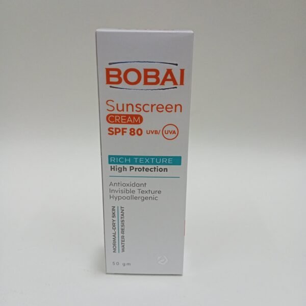 بوباى SUNSCREEN SPF80 CREAM RICH TEXTURE