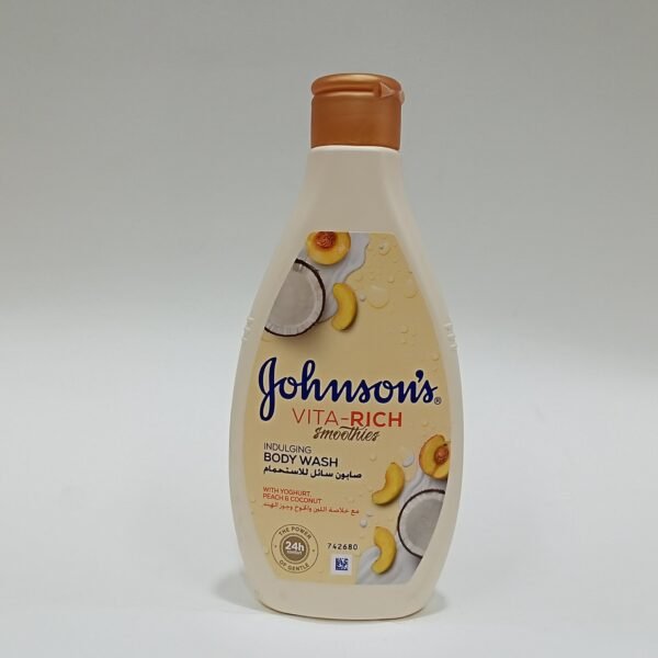جونسون فيتاريتش شاور جل 250مل لبن وخوخ