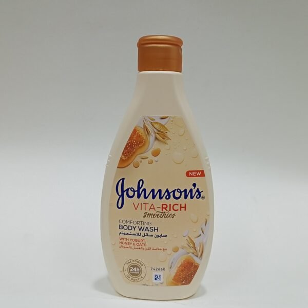 جونسون فيتاريتش شاور جل 250مل لبن وعسل